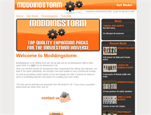 Tablet Screenshot of moddingstorm.co.uk